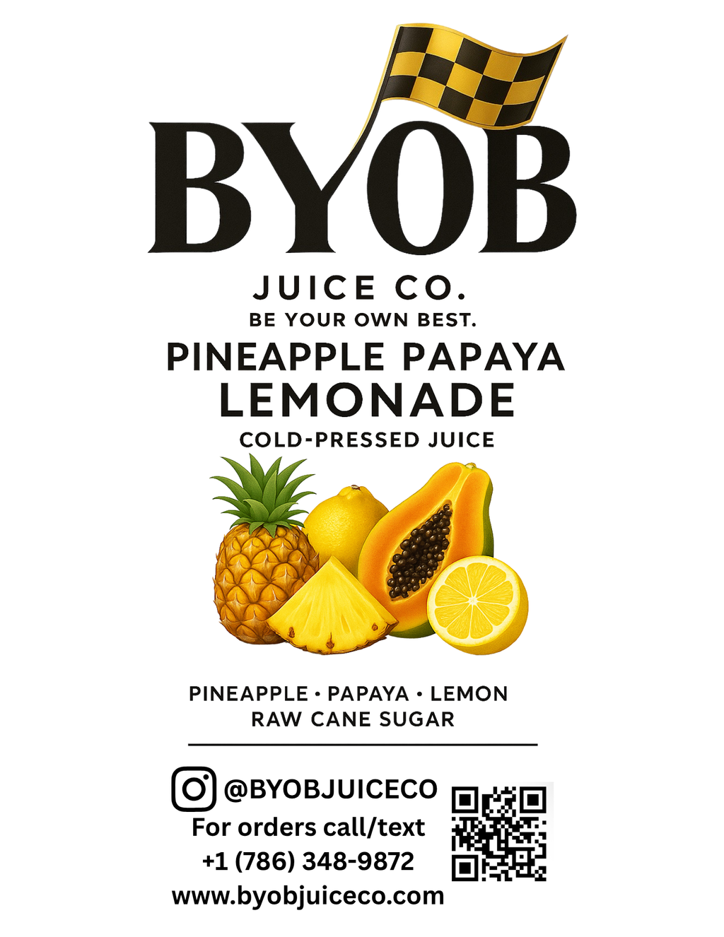 “Pineapple-Papaya” Lemonade