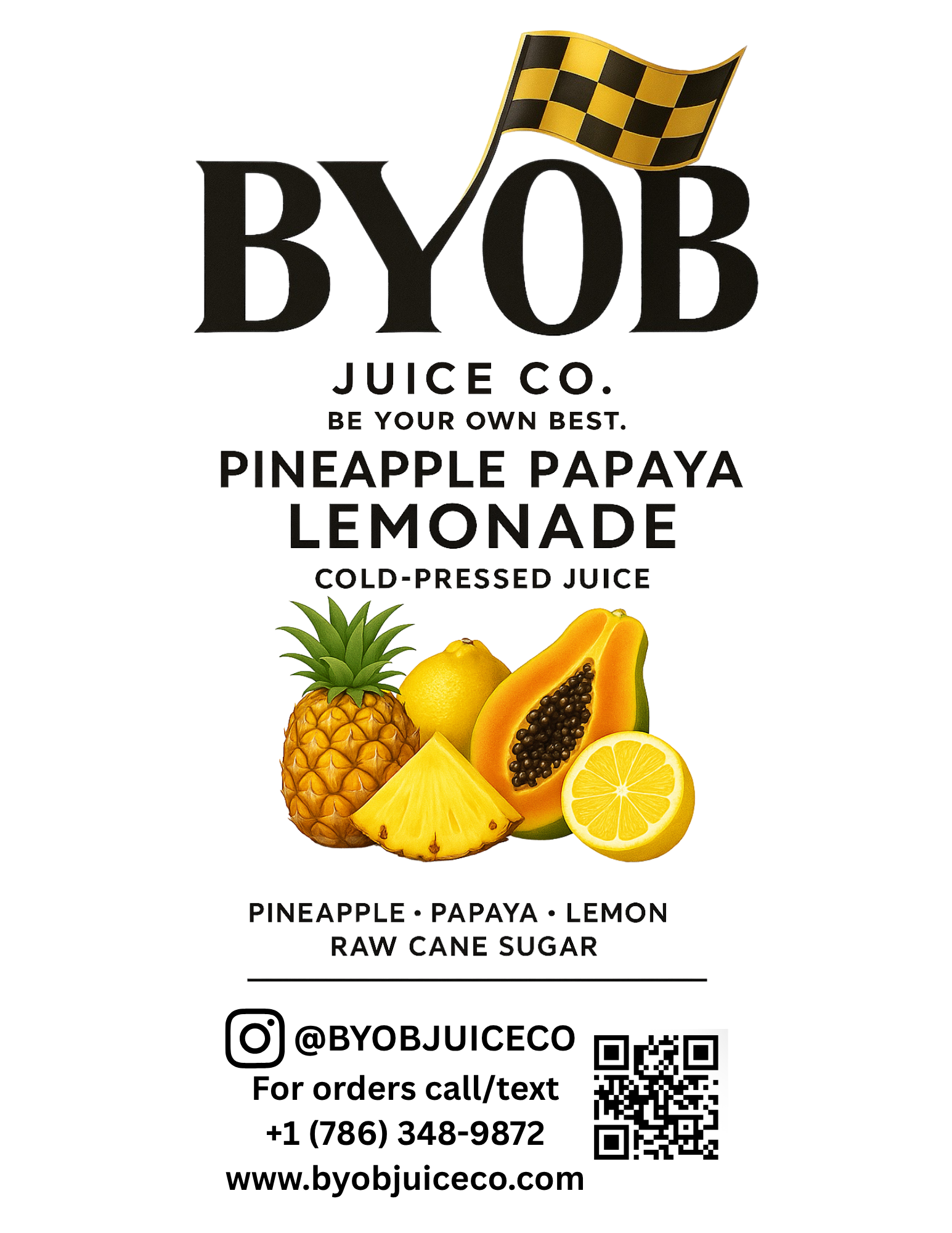 “Pineapple-Papaya” Lemonade
