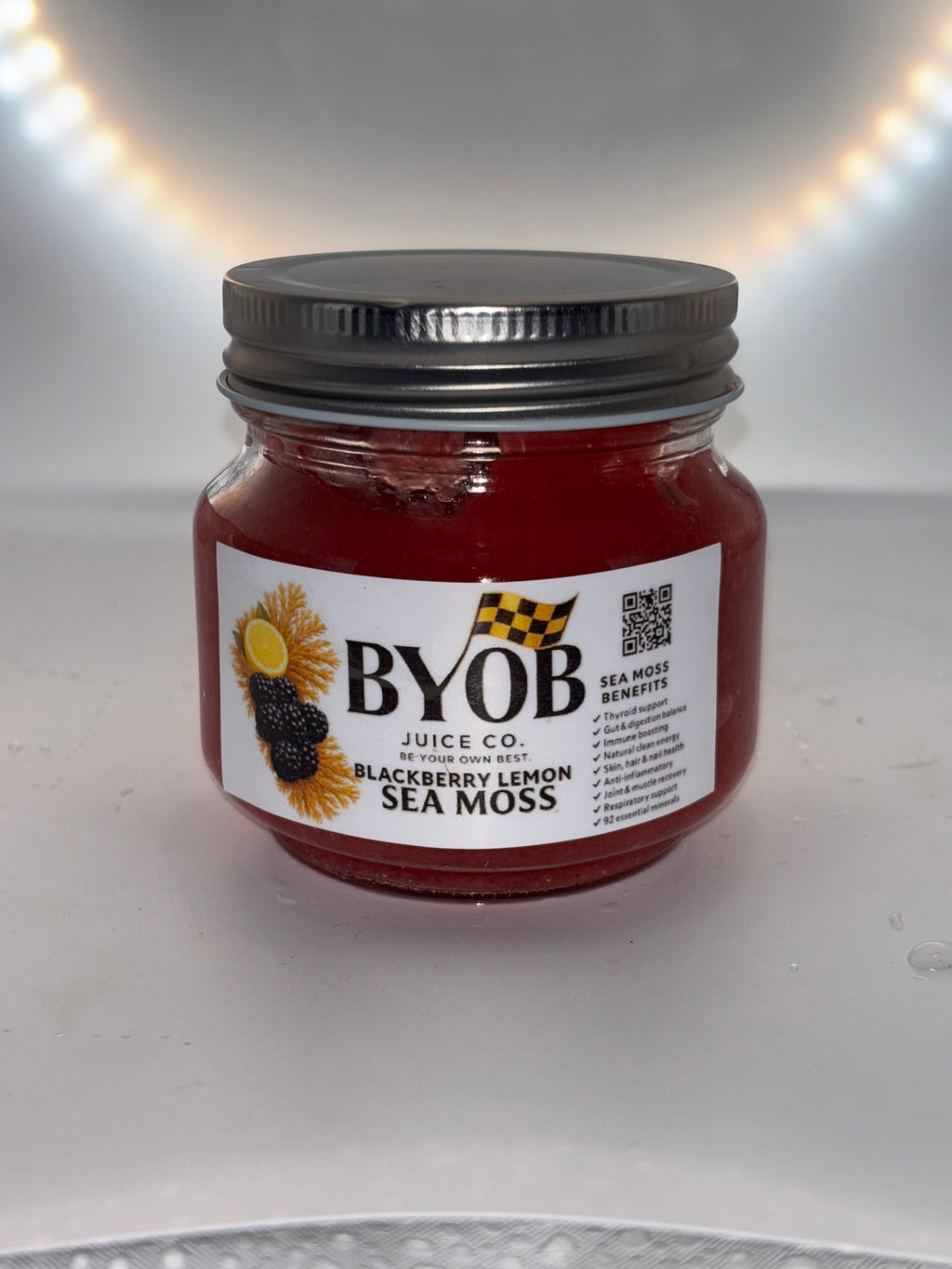 Blackberry Lemon Seamoss